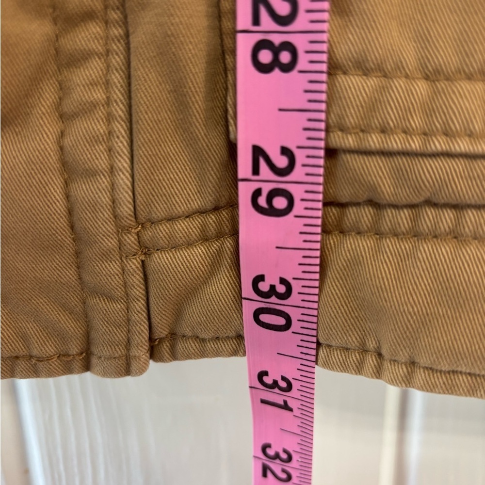 Hollister Men’s Tan Field Utility Jacket Jersey lined four pocket Medium - Picture 8 of 12